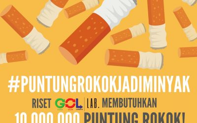 10 Juta Puntung Rokok Jadi Minyak!